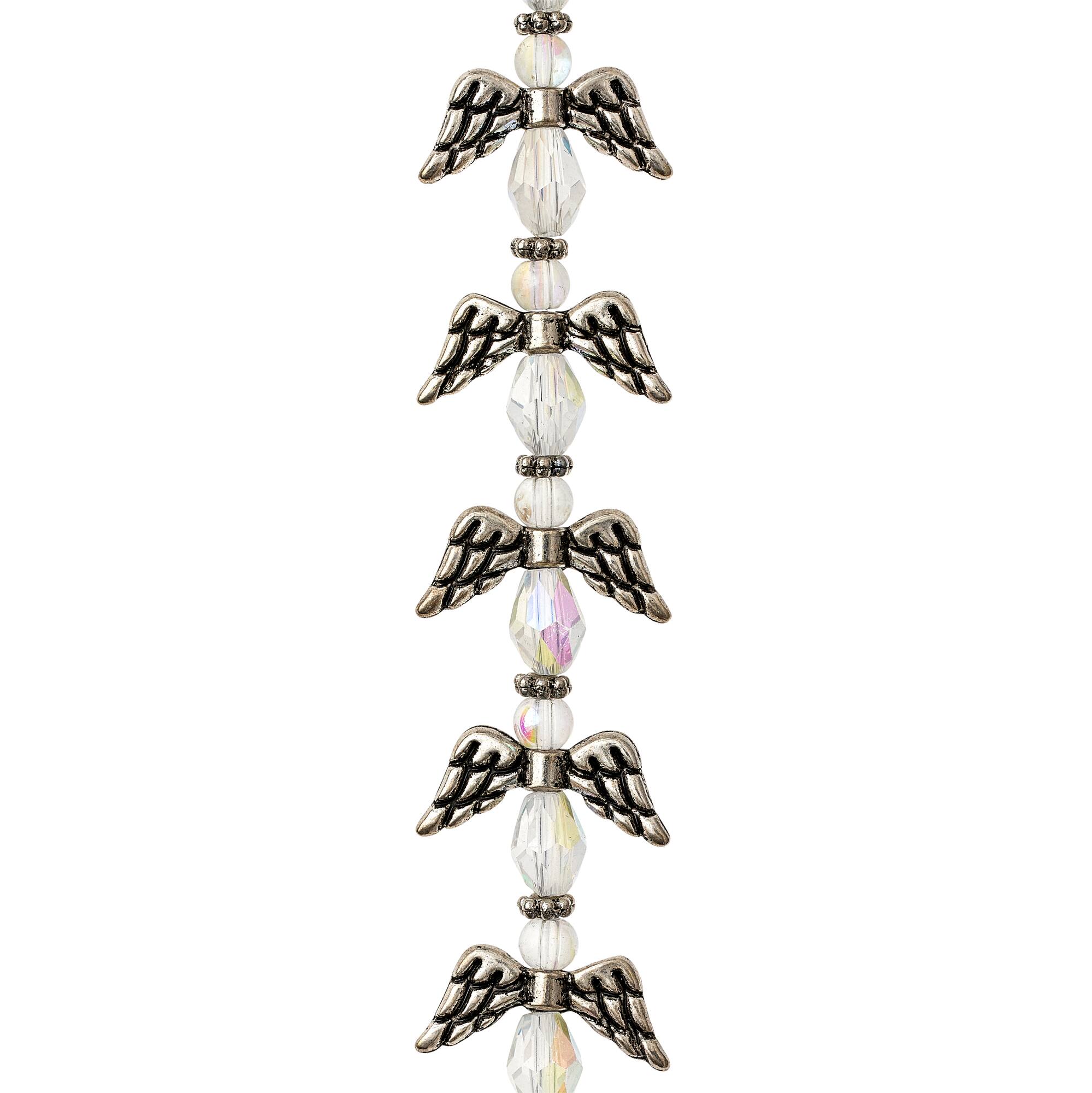 Glass & Metal Angel Beads by Bead Landing